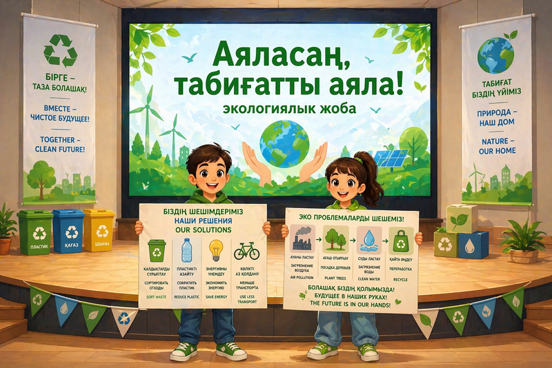 «Аяласаң табиғатты аяла»