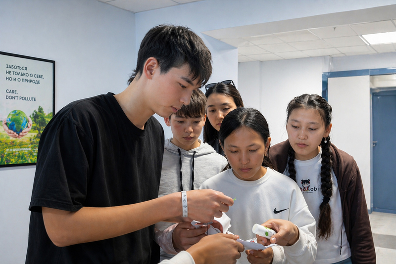В рамках экологической смены прошёл эко-квест
