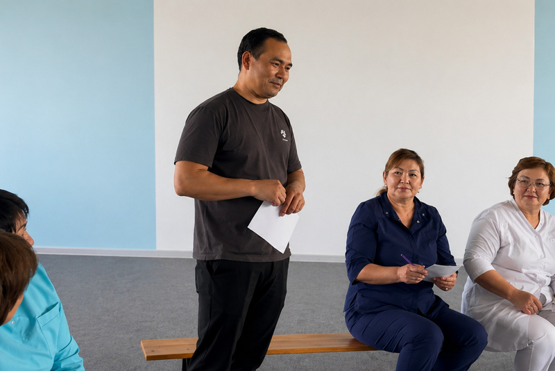 Тимбилдинг для сотрудников медицинского отделения