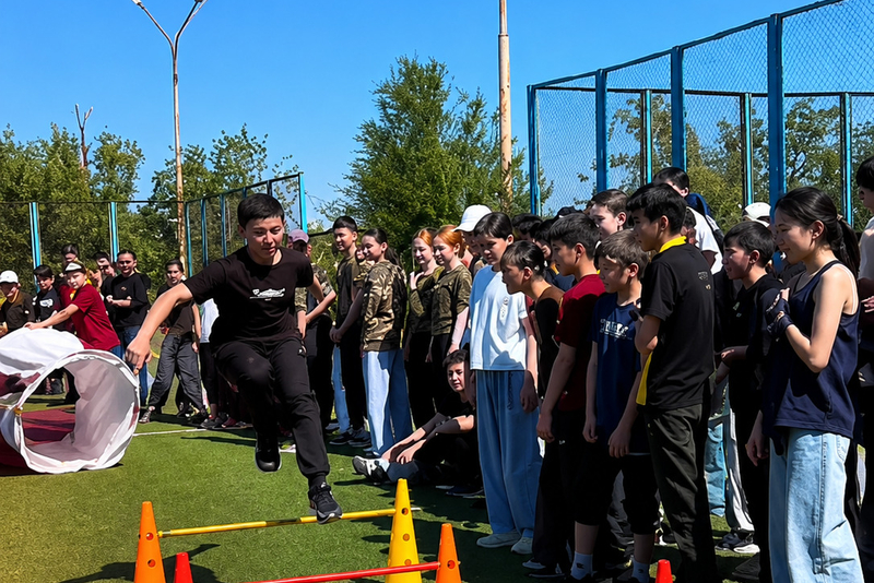  «Тәуелсіз ел ұландары» әскери-спорттық ойыны өткізілді.